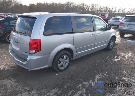 2012 Dodge Grand Caravan Sxt из США, поврежденный, VIN 2C4RDGCG8CR273971